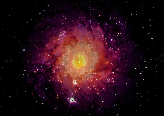 Harsimran K. | Hubble, JWST, Spitzer and M74